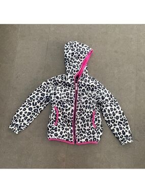 Nicole Miller girls jacket size 4 leopard/cheetah print